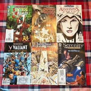 Free Comic Book Day 6 comic book lot